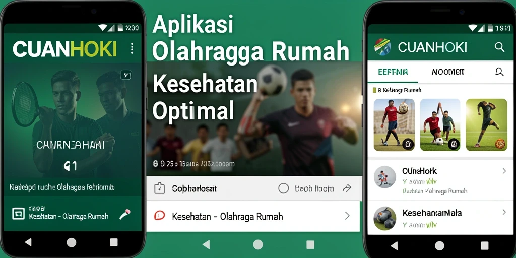 Antarmuka CUANHOKI yang ramah pengguna untuk latihan rumah.