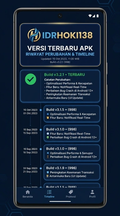 Tampilan riwayat versi idrhoki138